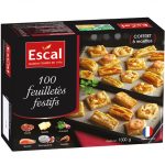 Mini Puff Pastry Assortment Escargots Et Ap Ritifs Surgel S Escal