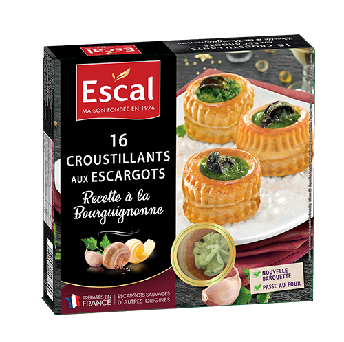 Mini bouchées apéritives aux escargots